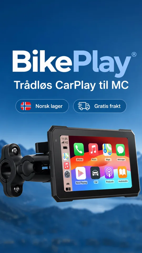 BikePlay: trådløs CarPlay til MC